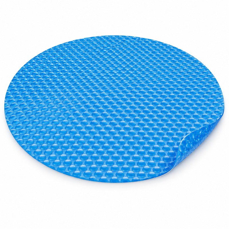 Sun2Solar 800 Series Round Blue Bubble Solar Pool Cover, Heat