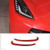 e-power-auto-Trim Fits Corvette C7 2014-19 Headlight Lamp Brow Decorative Sticker
