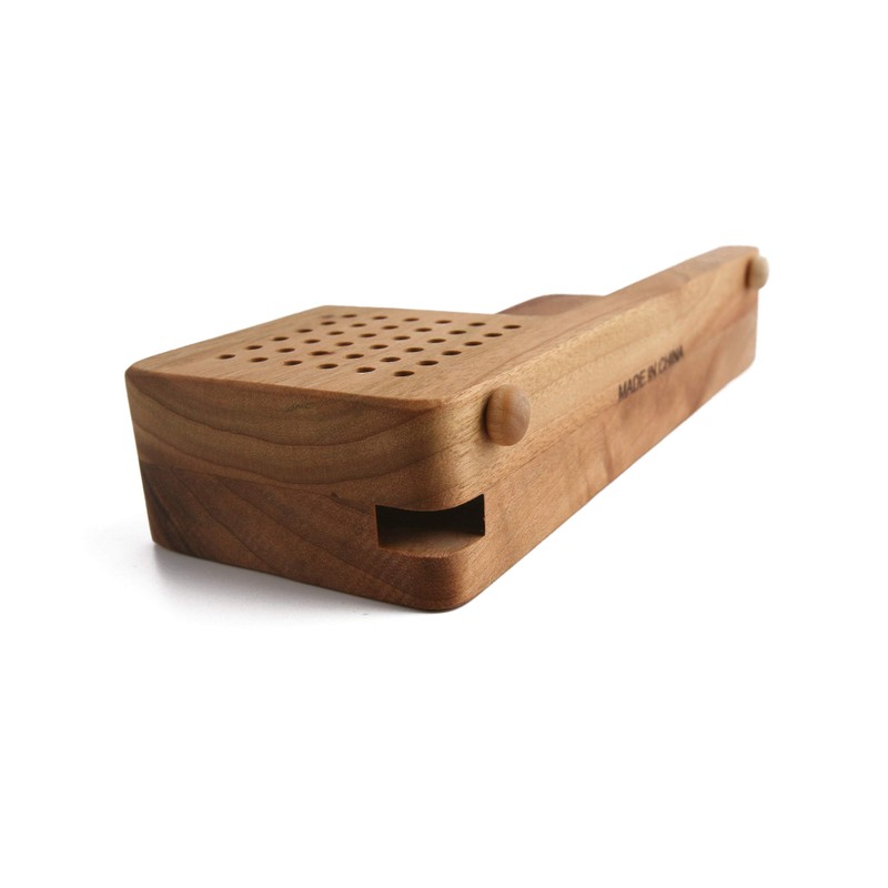 Boumbi Scented Camphor Wood Speaker Stand No Power Required (Modern