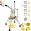 VEVOR - Picador comercial de verduras con 4 cuchillas de