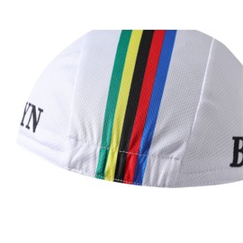 Bikingbros Brooklyn White Cycling Cap - Retro Cycling Hat-Under Helmet - Cycling Helmet Liner Breathable&Sweat Uptake