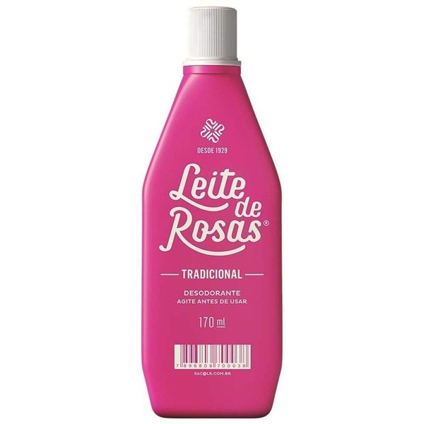 Linha Tradicional Leite de Rosas - Desodorante Corporal Leite de