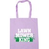 Hippowarehouse Lawn Mower King Tote Shopping Gym Beach Bag 42cm