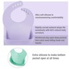 PandaEar 3 Pack Silicone Bibs for Boys Girls for Babies