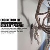 VMSIXVM European Mount Skull Hanger, Euro Mount Wall Hanger for