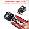 WGGE WG-014 Pelacables de aislamiento autoajustable Para pelar cables de