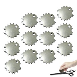 TorSor 12 Pack Hair Cutting Scissors Tightening Drive Key Spanner Universal Handle Tension Adjuster Tool for Kenchii Wolff Kamisori Kasho Washi Barber Hairdressing Shears Grooming Haircut Cutter