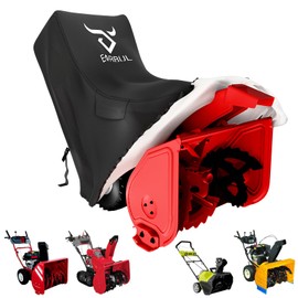 EVRBUL Universal Snowblower/Thrower Cover – Heavy-duty, waterproof design compatible with EGO, Honda, Ryobi, Cub Cadet, Ariens, Troy-Bilt, Snow Joe, Toro, PowerSmart, and other major brands