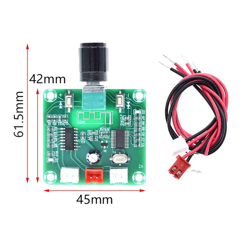 PAM8403 2X5W Bluetooth 5.0 Stereo Mini Digital Amplifier Board Dual