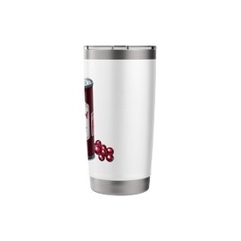 Jelled Cranberry Sauce in a Can - Thanksgiving Ingredient Stainless Steel Insulated Tumbler