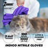 1st Choice 1st Choice Nitrile Disposable Gloves, 3 Mil Indigo