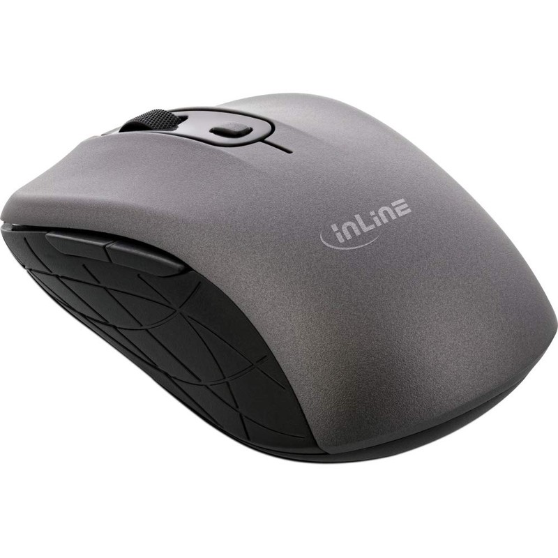 InLine® Mouse 3-in-1 Bluetooth + 2 x 2.4 GHz Radio,