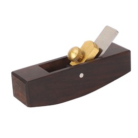 Candeon Mini Wood Planer Hand Planer, Round Base Mini Planer Single Hand Planer Woodworking Planer, Small Edge Planer Block Planer Curved Planer for Round Surface Smoothing, Trimming Bowls Smoothing