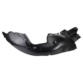 TRQ Front Left Inner Fender Liner Black Drivers Side Compatible with 2017 Genesis G80 2015-2016 Hyundai HY1248175