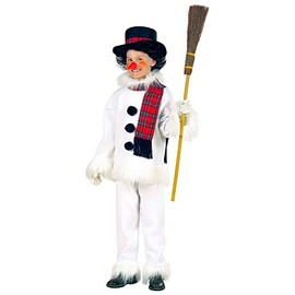 Children's Snowman Child 158cm Costume for Christmas Winter Snow Fancy Dress