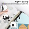 MUNTE Pack of 2 ring binder A6 refillable 6 holes,