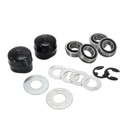 9040H 532009040 Front Wheel Bearing Bushing Conversion Kit 532124959 124959 1752171YP Compatible with Husqvarna Craftsman AYP Poulan Jonsered Snapper Simplicity Lawn Mowers AM127304 AM118315