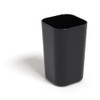 TRU RED Plastic Pencil Cup, Black (TR55321)