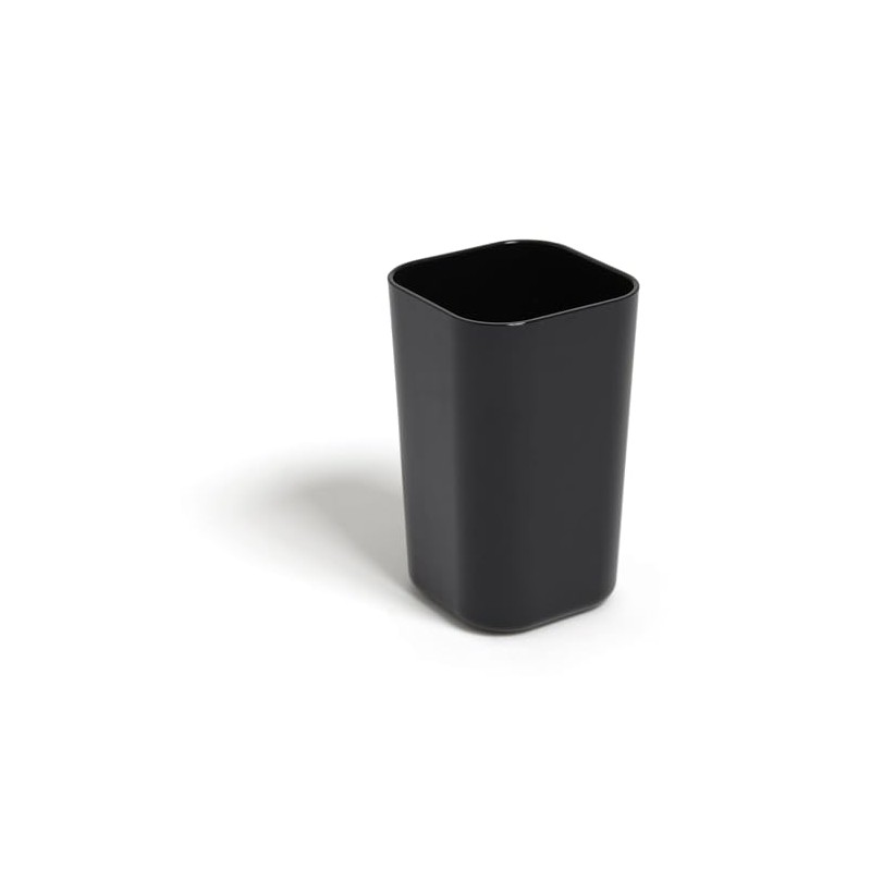 TRU RED Plastic Pencil Cup, Black (TR55321)