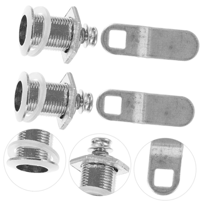 BESPORTBLE 8 Sets Animal Proof Trash Can Lock Triangular Lock