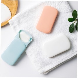 Gatuida 2pcs Portable Travel Soap Disposable Soap Paper Tablets Paper for Hand Wash for Women Girls and Home Use