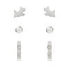 Radley Baylis Road Ladies Sterling Silver Triple Pack Earring Set