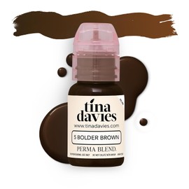 Tina Davies X Perma Blend Brow Pigment Collection, 8 x 1/2oz Bottles, PMU