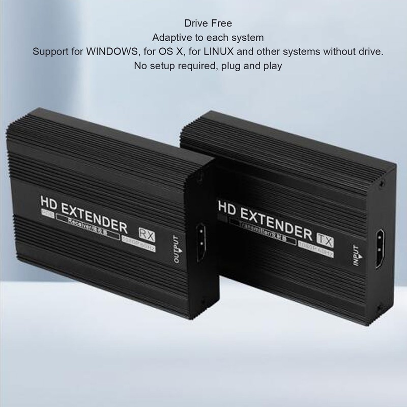 HD Multimedia Interface Extender 1080p POE Function Up To 492ft