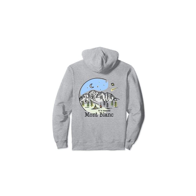Tour Du Mont Blanc Montblanc TMB Mountain Hiking Mountaineering Pullover