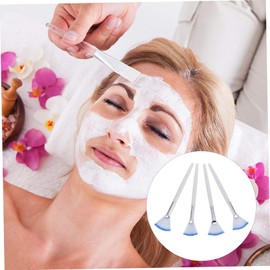 SAFIGLE 4pcs for Facial Masks Soft Mud Applicator Tools for Makeup Lightweight Portable Beauty Brushes for Skincare for Home and Travel Use