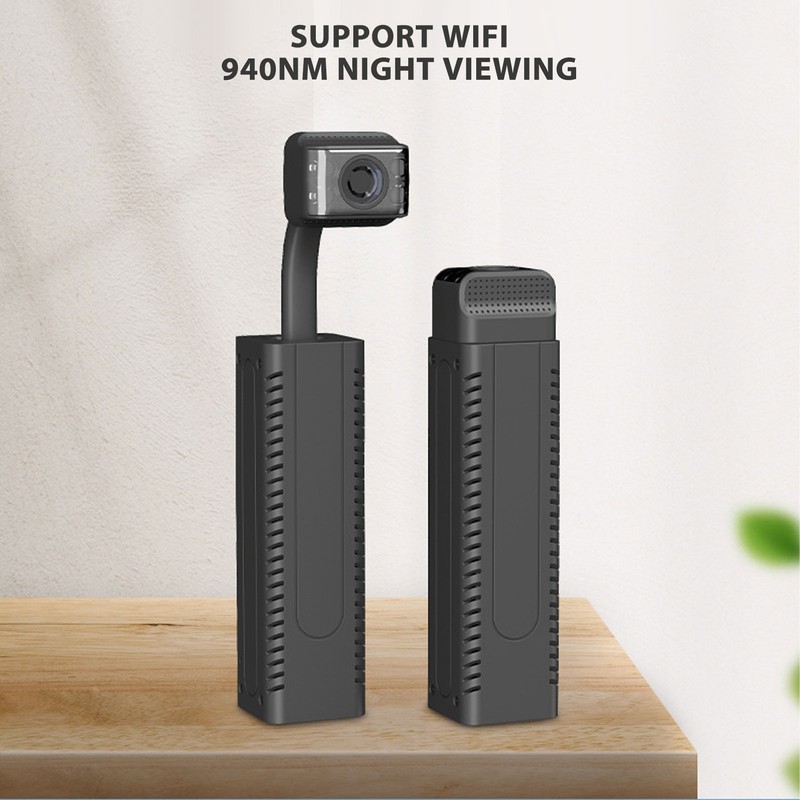 Retractable Surveillance Camera Wifi HD Portable Smart Remote Wireless Video