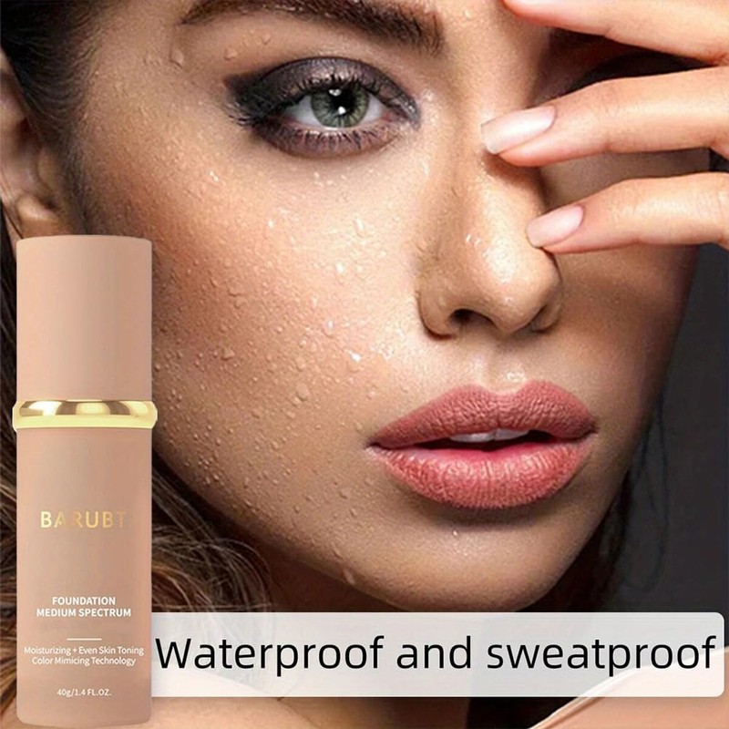 3PCS 4 in 1 Color-Changing foundation Liquid - Moisturizing Medium