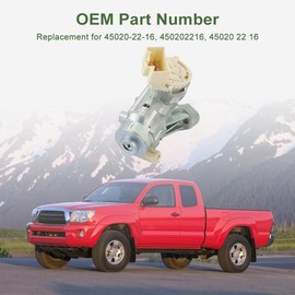 VANJING Ignition Switch Ignition Lock Cylinder Housing Assembly Compatible with Toyota Tacoma 2005-2015 Yaris Camry Scion XD Ignition Lock Cylinder Switch Replacement for 45020-22-16 450202216