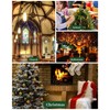 30 Pcs Christmas Baubles Clear Plastic Transparent Baubles Fillable Xmas