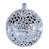 Silver Ball Chirping Bird Sound Ornament