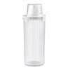 Laundry Detergent Dispenser Bottle with Measuring Cup – Transparent Storage
