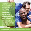 Glucosamine Sulphate 2KCl 1500mg 365 Tablets, 1 Year Supply, Vegan