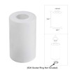 Frosted Glass Lamp Shade Replacement with 1-5/8-inches Fitter Opening for