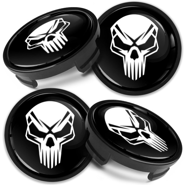 Biomar Labs 4 x 54 mm Hub Caps Compatible with