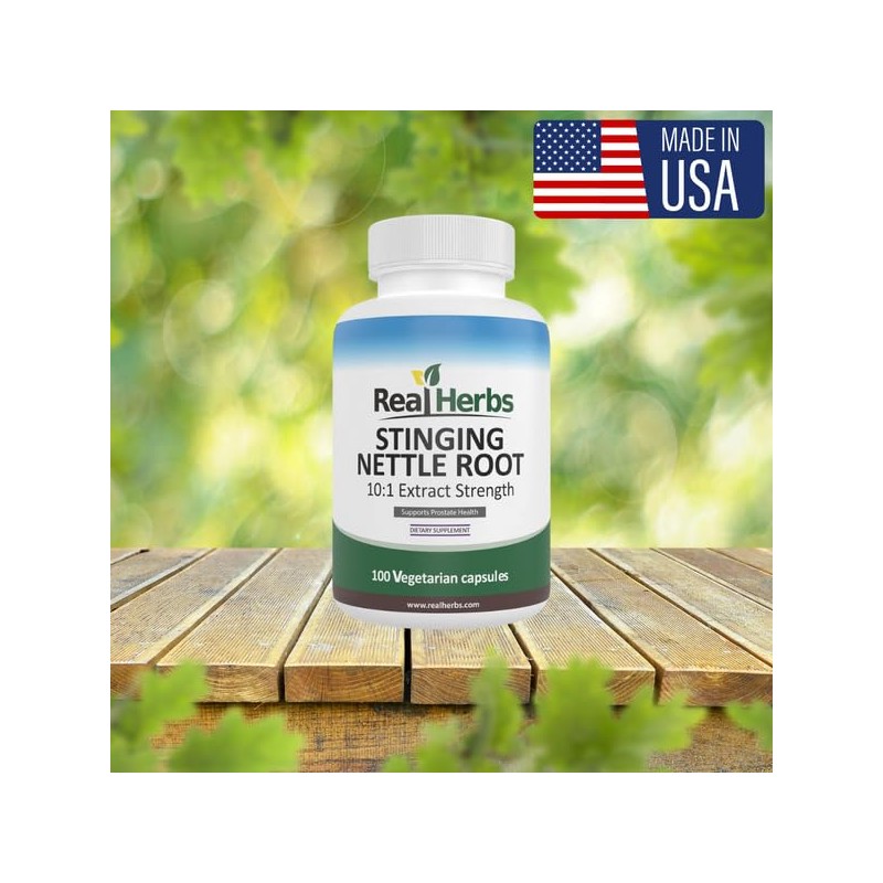Stinging Nettle Root 101 Pure Extract 750mg (Equivalent to 7500mg