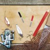 QfwdfcTrenz 2-Piece Fish Hook Sharpeners Set, Double Sided Diamond File,