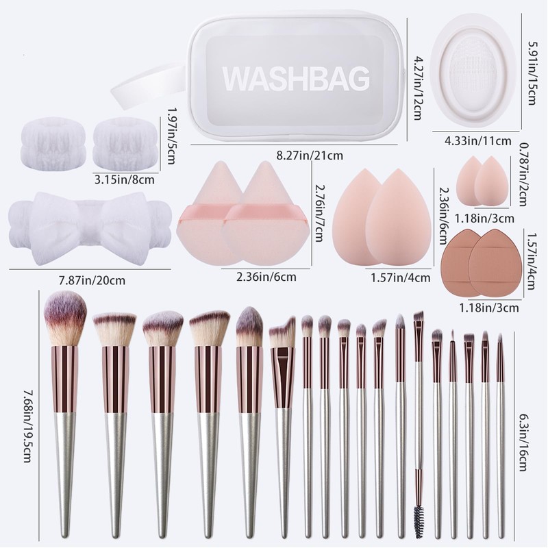 LHLXZQ Makeup Brush Set, Professional Makeup Brushes Set, Gift Set