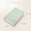 Jewelry Box Magnetic Closure Double Sided Large Capacity Decorative PU