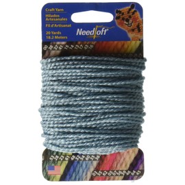 Needloft Craft Yarn, 20-Yard, Sail Blue