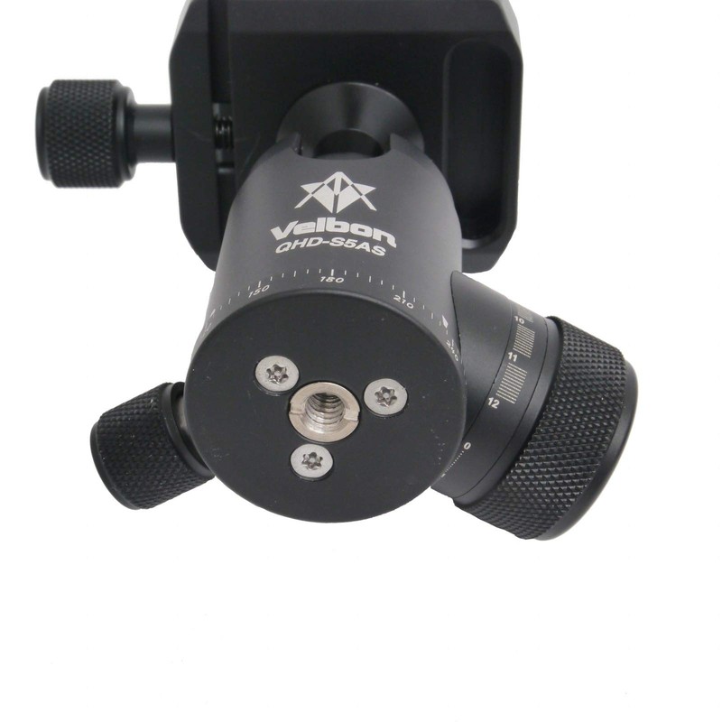 Velbon 471512 QHD-S5AS Medium Base Diameter 1.5 inches (37 mm)