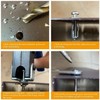 80pcs Petal Nuts with Expansion Screw, M4 x 25mm Dowels