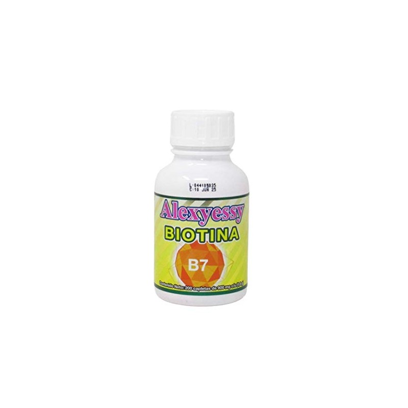 Biotina B7 200 Capletas Alexyessy