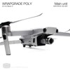 WRAPGRADE Main Device Skin Compatible with DJI Mavic2 (Airforce Silver)
