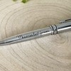 ANGEL & DOVE 'Memories Last Forever' Silver Chrome Pen -