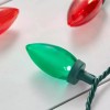 Home Accents Holiday 100-Light Smooth LED C9 Super Bright Red